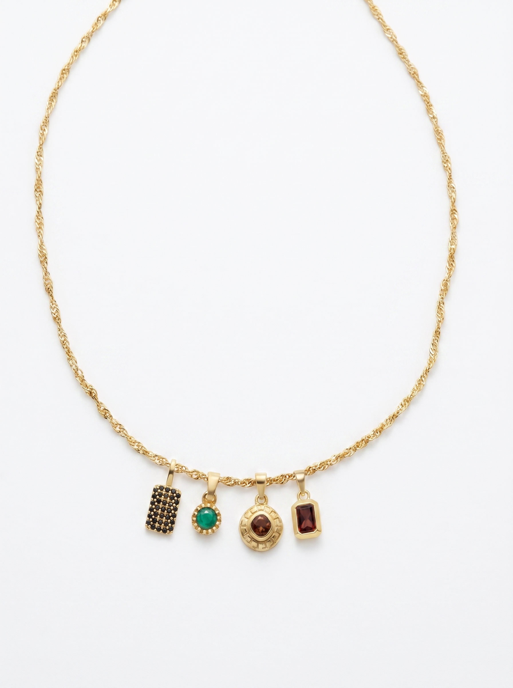 Charm Pendant Necklace