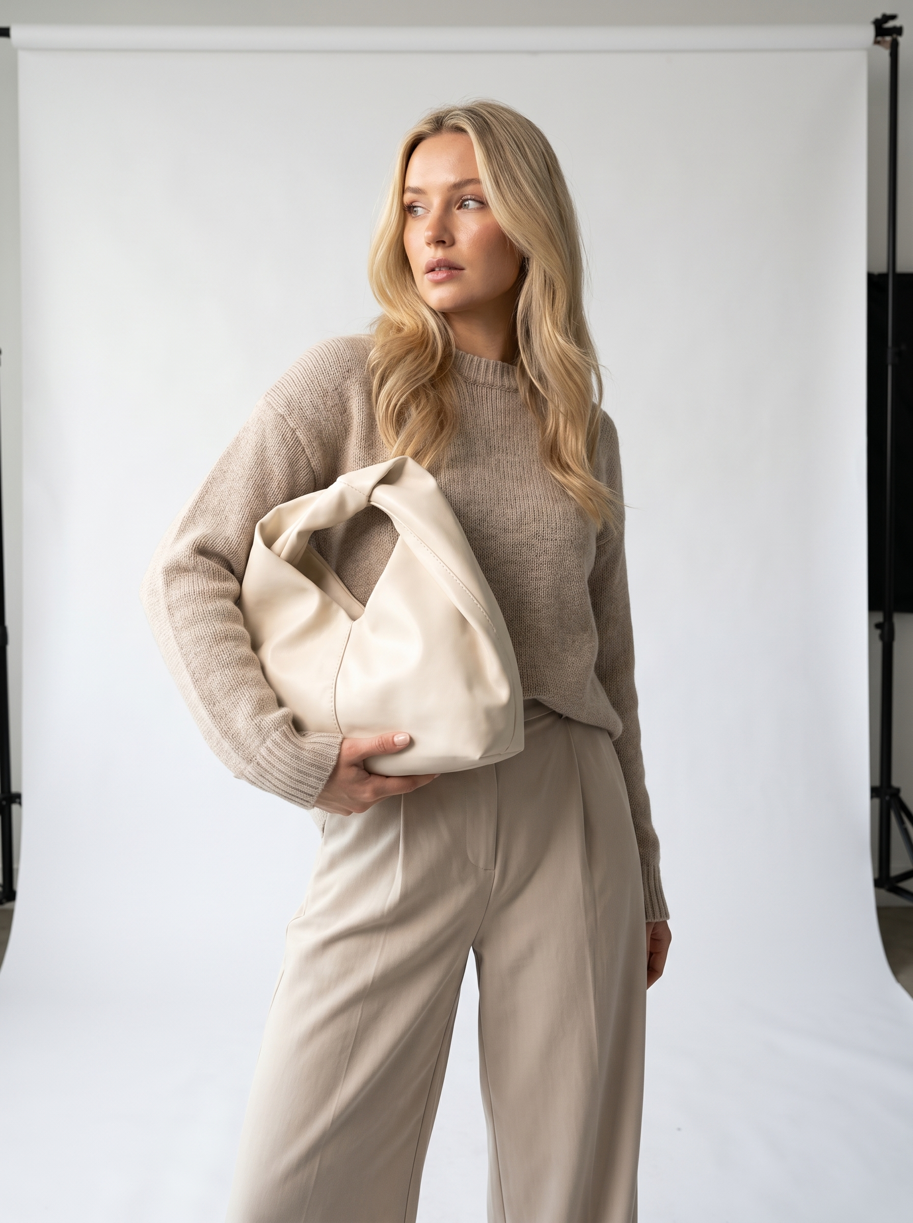 Twist Handheld Tote Bag