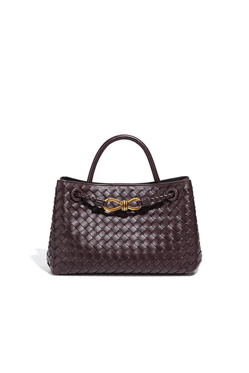 Braided Hardware Tote Bag