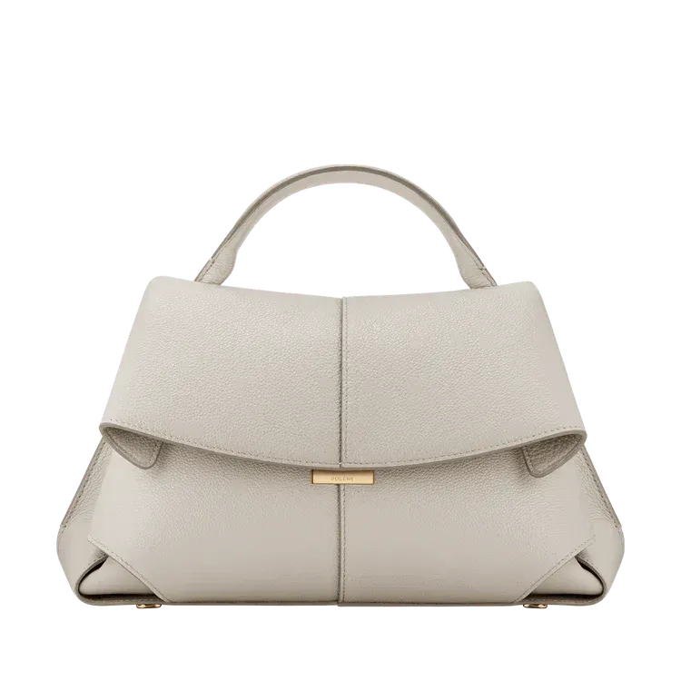 Fold-Over Flap Top Handle Bag
